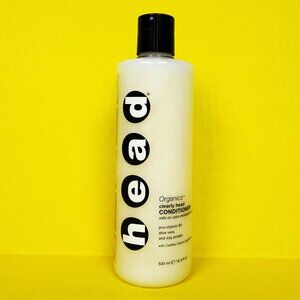 Clearly Head Hair Conditioner 16.9 oz Organic Pro Vit B5 Aloe Vera Soy Protein